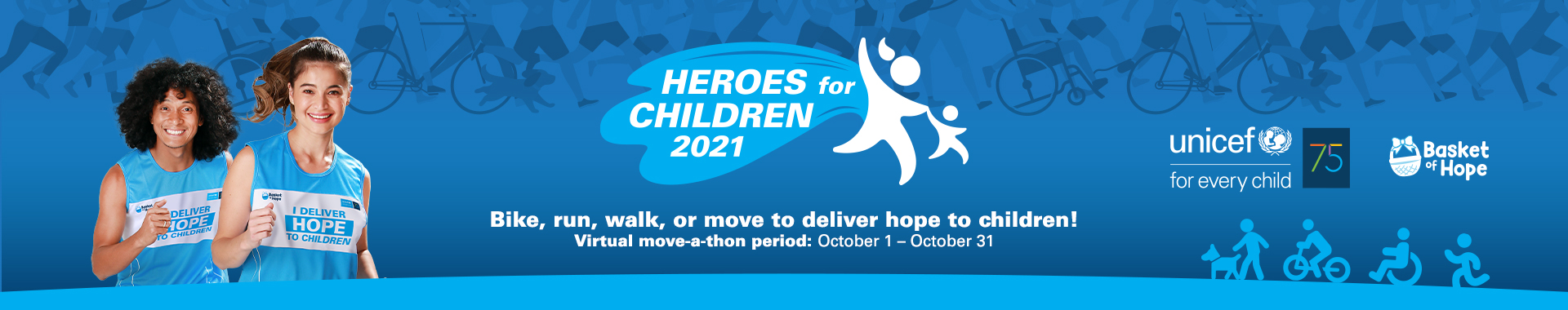 Sign up for the UNICEF Heroes for Children 2021