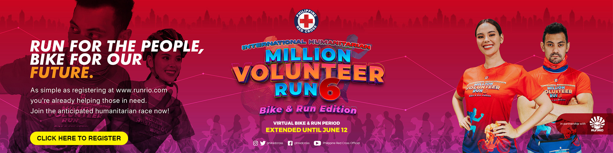 Million Volunteer Run 6 Virtual Period EXTENDED